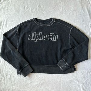 Alpha Chi Crewneck Size S